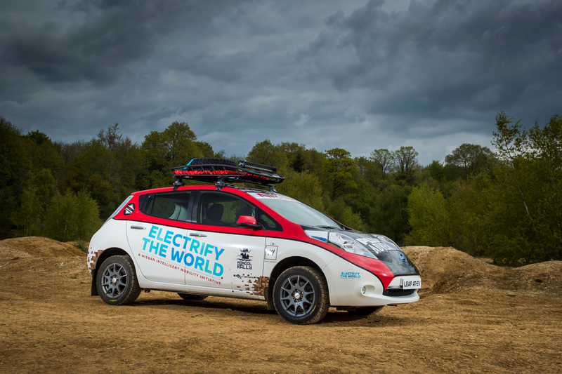 Illustration for article titled Some Crazy Bastards Are Taking A Nissan Leaf On A 10,000-Mile Rally
